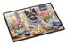 Decorating Easter Norwegian Elkhound Doormat Front Door Mat Indoor Outdoor Rugs For Entryway, Non Slip Washable Low Pile, 24H X 36W_maomaolike.com