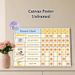 Daily Behavior Reward Chart Painting Poster, Cute Cartoon-style Behavior Tracking Poster, Features Smiley Cookie & Star Markers, Helps Track Positive_maomaolike.com