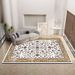 Living Room Rug Large Size Rug Abstract Geometric Pattern Bedroom Rug Plush Pile, Washable Thickened Underlay Bedside Rug Home Decor Rug_maomaolike.com