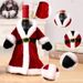 Cross-border New Decorations Dress Bottle Creative Christmas Wine Set Home Dining Table Decoration_maomaolike.com