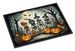 Calacas Skeletons Spooky Halloween Doormat Front Door Mat Indoor Outdoor Rugs For Entryway, Non Slip Washable Low Pile, 24H X 36W_maomaolike.com