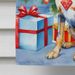 Bluetick Coonhound Christmas Reindeer House Flag Large Porch Sleeve Pole Decorative Outside Yard Banner Artwork Wall Hanging, Polyester, House Size, Multicolor_maomaolike.com
