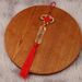 Brass Chinese Knot Door-to-Door Threshold Rope Pendant Fortune Tassel Five Emperors Copper Coin_maomaolike.com