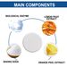 Jaysuing Oil Stain Cleaning Tablets (Box Set) Heavy Oil, Dirt And Stain Cleaning Effervescent Tablets For Kitchen Range Hood And Stove_maomaolike.com