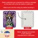 Boston Terrier King Of Mardi Gras Porcelain Ornament Christmas Tree Hanging Decorations For Home Christmas Holiday, Rectangle, Gift, Multicolor_maomaolike.com