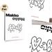 Cartoon Heart Themed Painting Poster, Minimalist Black & White Playful Anthropomorphic Hearts Poster, Quirky Expressive Design Ideal For Bedroom_maomaolike.com