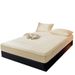 Taffeta Jacquard Waterproof Urine-Proof Bed Sheet Winter Thickened Coral Fleece Cover Simmons Mattress Protector_maomaolike.com