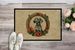 Weimaraner Christmas Flowers Doormat Front Door Mat Indoor Outdoor Rugs For Entryway, Non Slip Washable Low Pile, 24H X 36W_maomaolike.com