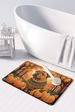 Shar Pei Fall Memory Foam Kitchen Mat Machine Washable Anti-Fatigue Mat Cushion Comfort Bath Mat Or Kitchen Rug_maomaolike.com