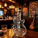 Slash Guitar Shaped Decanter, Guns N' Roses Themed Liquor Bottle, Tennessee Whiskey Collectible Barware For Rock Fans_maomaolike.com