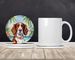 Welsh Springer Spaniel Luau Large Sandstone Coasters Pack Of 4 Absorbent Round Coasters Decor Gifts For Men Or Women, 4 In, Multicolor_maomaolike.com