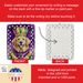 Golden Retriever King Of Mardi Gras Porcelain Ornament Christmas Tree Hanging Decorations For Home Christmas Holiday, Rectangle, Gift, Multicolor_maomaolike.com