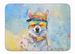 Alaskan Klee Kai Hippie Dawg Memory Foam Kitchen Mat Machine Washable Anti-Fatigue Mat Cushion Comfort Bath Mat Or Kitchen Rug_maomaolike.com