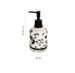 Medieval Style Ceramic Bottle, Flower And Bird Design Lotion Bottle, Homestay Hotel Design Hand Sanitizer Bottle_maomaolike.com