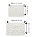 Bathroom Mat Toilet Mat Shower Mat Entrance Rug Absorbent Non-Slip Mat Soft Quick-Dry Machine Washable_maomaolike.com