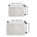 Bathroom Mat Toilet Mat Shower Mat Entrance Rug Absorbent Non-Slip Mat Soft Quick-Dry Machine Washable_maomaolike.com