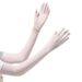 Summer long ice silk sunscreen gloves women's summer anti-ultraviolet sleeves outdoor travel nylon flip cool feeling ice sleeves_maomaolike.com