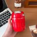 1pc 220ml Insulated Coffee Tumbler With Built-in Tea Strainer - Leakproof, Portable Mini Thermos For Outdoor_maomaolike.com