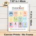 Calm-Down Choice Board Painting Poster, Soft-hued Cartoon-style Poster, Features Gentle Stress-relief Activities, Ideal For Office, Lounge And_maomaolike.com