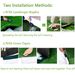 Artificial Lawn Rubber Backing Drainage Holes Indoor Outdoor Synthetic Fake Grass 5ft X 10ft Garden Yard Artificial Grass Turf Artificial Lawn_maomaolike.com