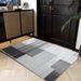 Living Room Rug Large Size Gorgeous Gold Frame Design Bedroom Rug Plush Thickened Machine Washable Thickened Underlay Interior Decorative Rug_maomaolike.com