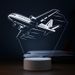 Cross-Border Exclusive For Aircraft Fighter Helicopter Series 3D LED Optical Illusion Gift Night Light Bedside Lamp_maomaolike.com