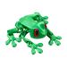 3D Printed Movable Joint Tree Frog Fridge Magnet, Realistic Frog Magnetic Ornament, Cute Articulated Frog Toy Decor For Home Kitchen Decoration Gift_maomaolike.com