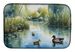Ducks By The Pond Dish Drying Mat Absorbent Dish Drying Mat Pad For Kitchen Counter Dish Drainer Mat For Countertop, 14 X 21", Multicolor_maomaolike.com