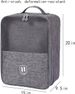 Travel Shoe Bag - Waterproof & Lightweight Shoe Storage For Gym, Work, Or Travel - Durable Shoe Pouch For Men & Women (Fits Sneakers, Flats, Or Boots)_maomaolike.com