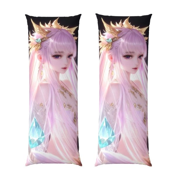 Equal Body Pillowcase, Removable Velvet Equal Body Pillowcase, (excluding Pillow Core)_maomaolike.com