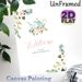 Bridal Shower Welcome Painting Poster, Soft Watercolor Floral & Teapot Poster, Elegant Welcome Decor Suitable For Bridal Shower Gatherings_maomaolike.com