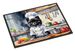 Pomeranian The Chef Doormat Front Door Mat Indoor Outdoor Rugs For Entryway, Non Slip Washable Low Pile, 24H X 36W_maomaolike.com