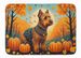 Welsh Terrier Fall Memory Foam Kitchen Mat Machine Washable Anti-Fatigue Mat Cushion Comfort Bath Mat Or Kitchen Rug_maomaolike.com