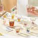 Chinese Zodiac Cartoon Glass Shochu Cup Household Two Liang Small Glass Creative Wine Cup One Mouth Cup Set_maomaolike.com