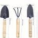 3pcs Gardening Rake, Shovel, And Spoon Set, Succulent Plant Planting Gardening Tool Set_maomaolike.com