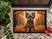 Yorkshire Terrier Fall Doormat Front Door Mat Indoor Outdoor Rugs For Entryway, Non Slip Washable Low Pile, 24H X 36W_maomaolike.com