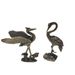 Antique Brass Plated Solid Crane Home Decor Office Desktop Tea Pet Ornament Handheld Plaything Wholesale_maomaolike.com