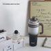 Summer New Giant Thermos Cup Capacity Ceramic Ice Cream Cup Stainless Steel Ice And Cold Car Coffee Cup_maomaolike.com