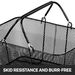 VEVOR Shopping Baskets With Handles, 12PCS, Black Metal Shopping Basket, Portable Wire Shopping Basket, Black Wire Mesh Shopping Basket Set For Supermarkets, Retail Stores, Grocery Shopping, Black_maomaolike.com