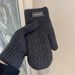 Sports Gloves Skiing Cycling Motorcycle Hiking Touch Screen Gloves Men's Fleece-thickened Warm Gloves Windproof Wool Knit Double Layer_maomaolike.com