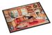 Bloodhound Christmas Cookies Doormat Front Door Mat Indoor Outdoor Rugs For Entryway, Non Slip Washable Low Pile, 24H X 36W_maomaolike.com