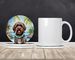Wirehaired Pointing Griffon Luau Large Sandstone Coasters Pack Of 4 Absorbent Round Coasters Decor Gifts For Men Or Women, 4 In, Multicolor_maomaolike.com