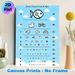 Eye Chart Painting Poster, Cute Cartoon-themed Eye Chart Poster, Practical Vision Screening Aid Suitable For Clinic, Home Environments_maomaolike.com