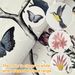 plant Leaves Flowers Birds Removable Decorative Waterproof Wallpaper_maomaolike.com