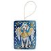 Bedlington Terrier My Angel Porcelain Ornament Christmas Tree Hanging Decorations For Home Christmas Holiday, Rectangle, Gift, Multicolor_maomaolike.com