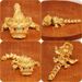 Printed Awakening Lion 3D Figurine Toy Ornament Chinese Dragon Movable Joints Alloy Crafts Wholesale_maomaolike.com