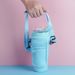 40OZ ice cup cover SBR diving material water cup cover adjustable shoulder strap water bottle cover crossbody protective cover_maomaolike.com