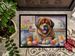 Decorating Easter Tibetan Mastiff Doormat Front Door Mat Indoor Outdoor Rugs For Entryway, Non Slip Washable Low Pile, 24H X 36W_maomaolike.com
