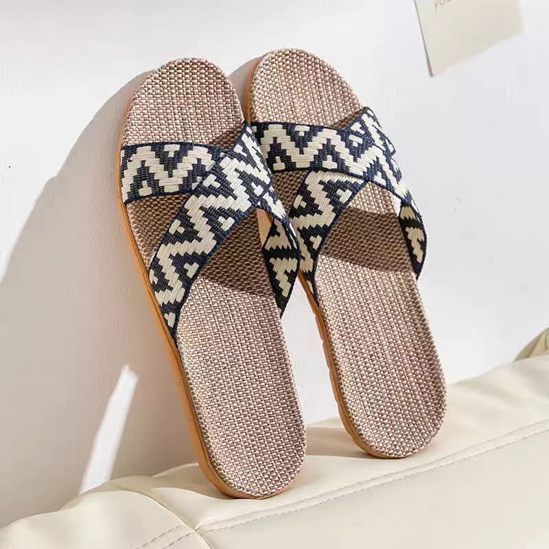 Home For Spring, Autumn And Summer, Indoor Non-Slip Silent Floor Slippers_maomaolike.com
