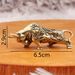 Brass Zodiac Figurine Office Desktop Decoration Ox Of Fortune Small Copper Craft Wholesale_maomaolike.com